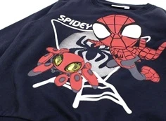 Name It india ink Spidey sweatshirt